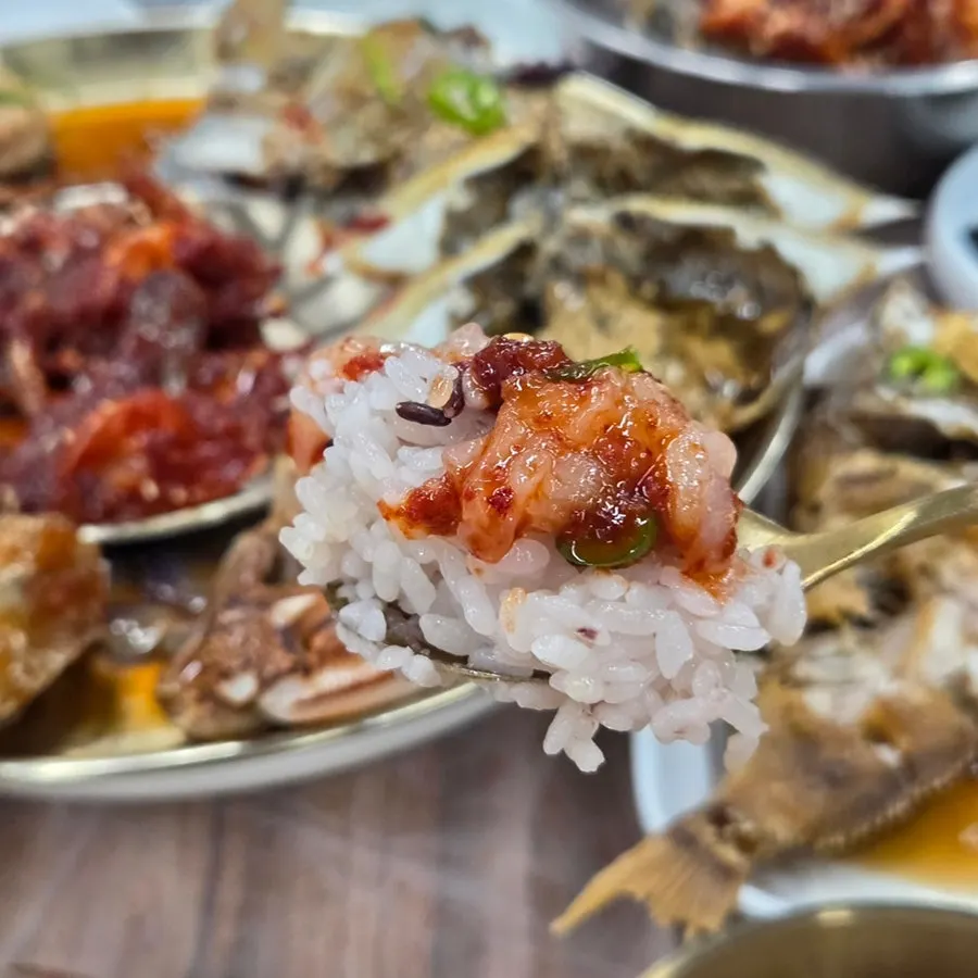 살이 꽉 찬 양념게장 확대 사진