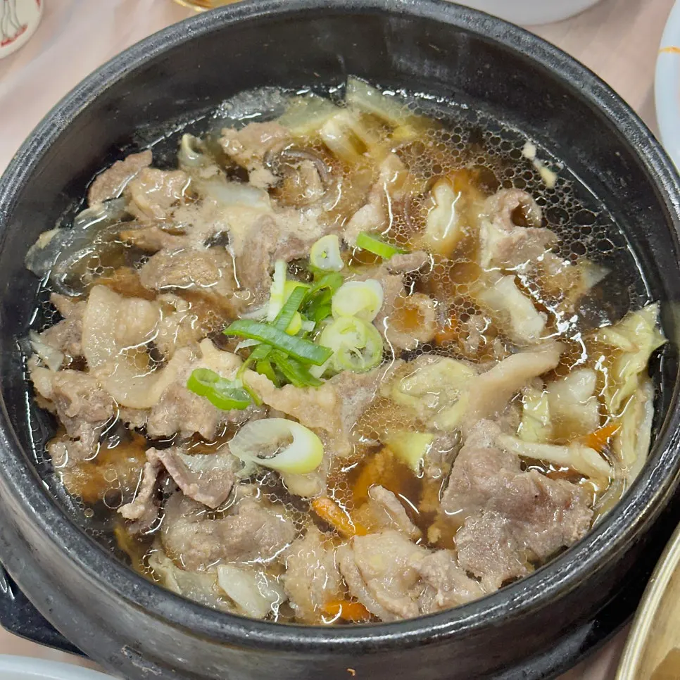 당면 사리가 들어간 불고기