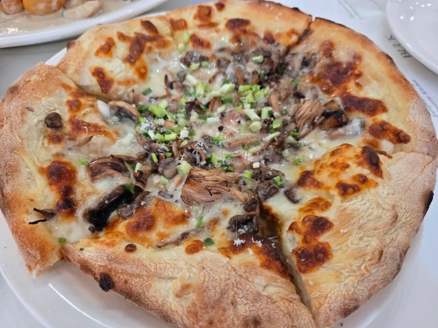크리미한 포르치니 버섯 뇨끼