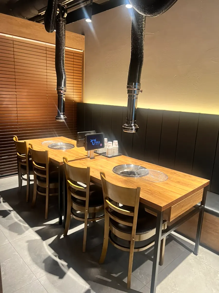 Hall seating at Yangsimso Ansan Gojan Branch, good for group dinners