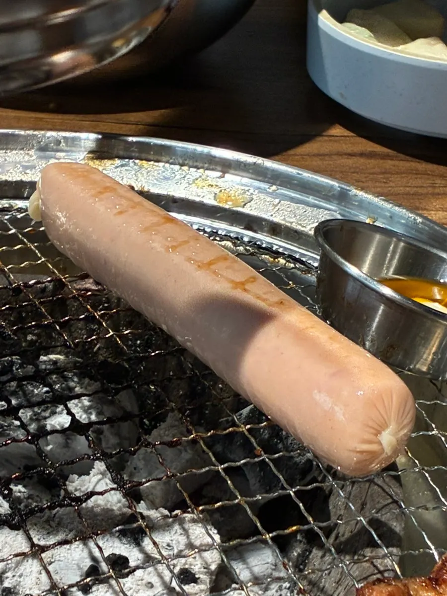 후식으로 받은 아이스크림