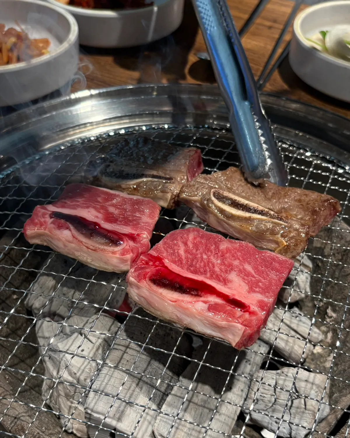 양심소 안산고잔점 불판 위 숙성 LA갈비