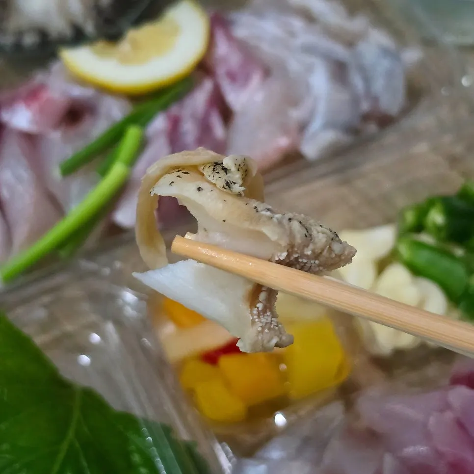 Whelk included in the assortment
