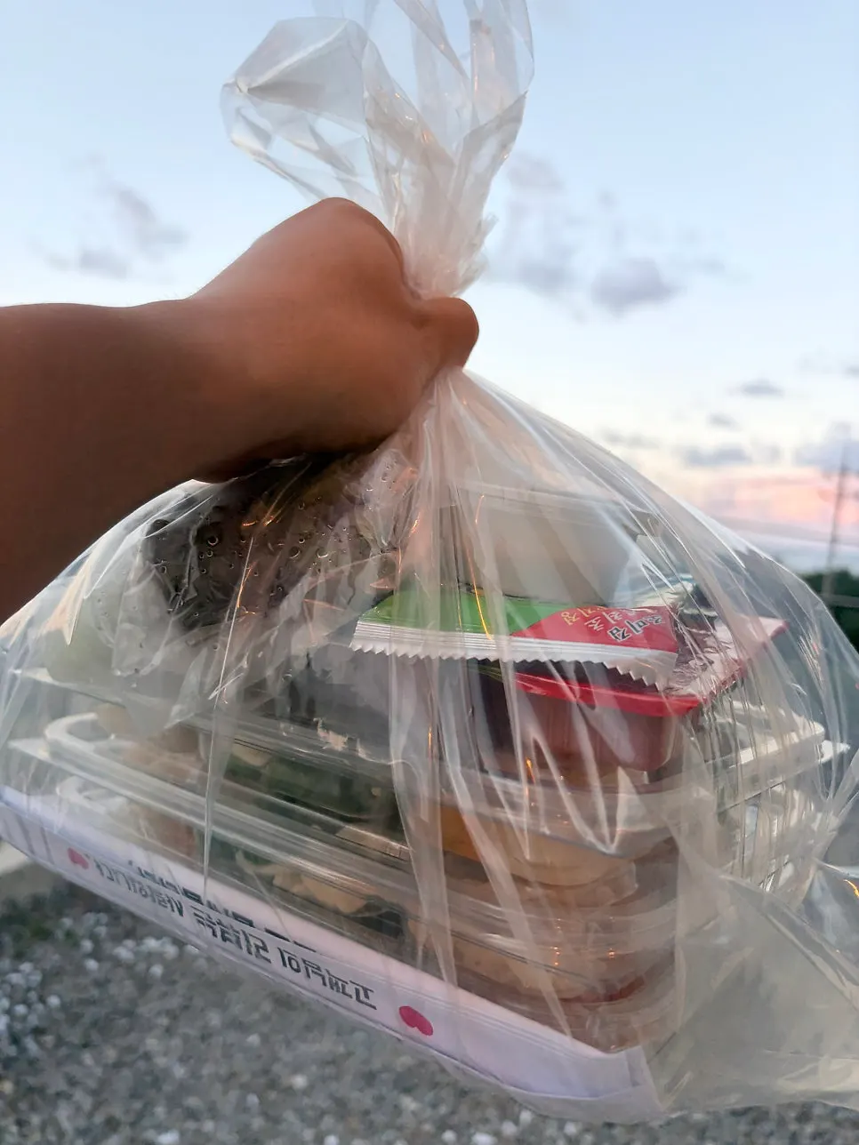 Fresh seasonal sashimi takeout set