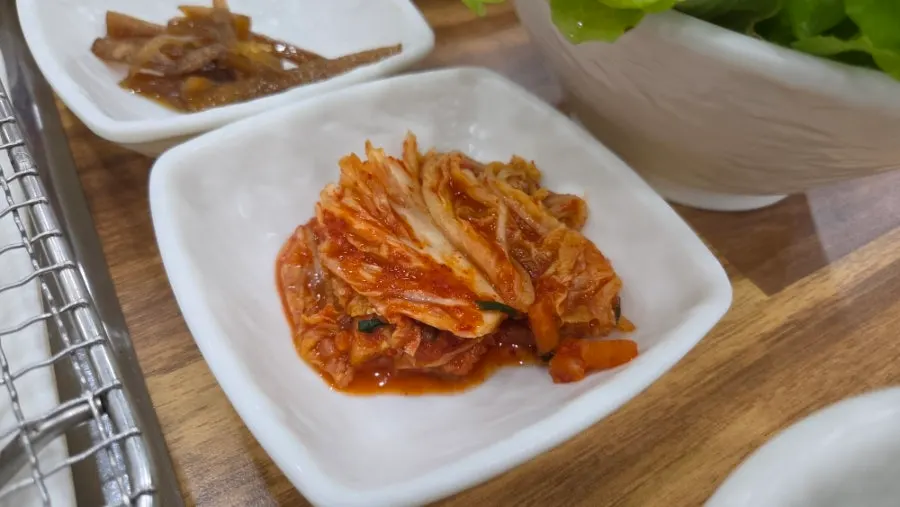 Doenjang jjigae served with rice
