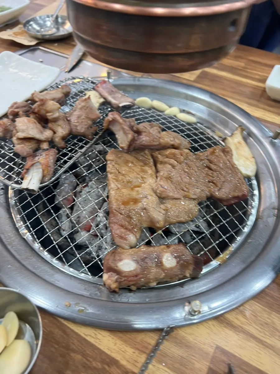 Countryside-style doenjang jjigae and rice at Yeoyejeong