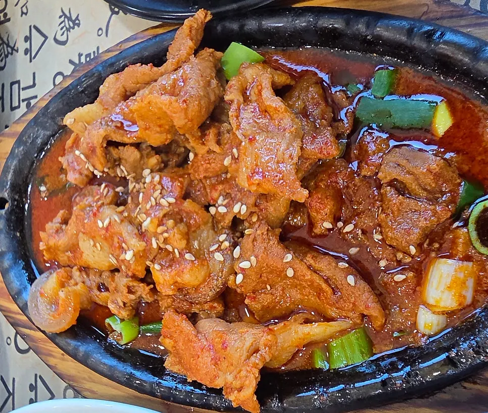 미역줄거리볶음 반찬