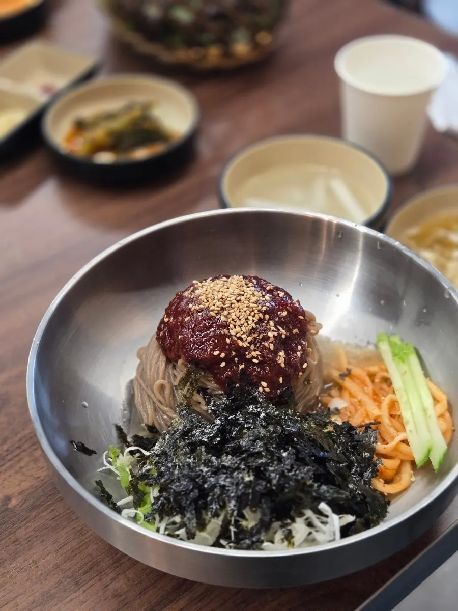 Spicy-sweet bibim makguksu