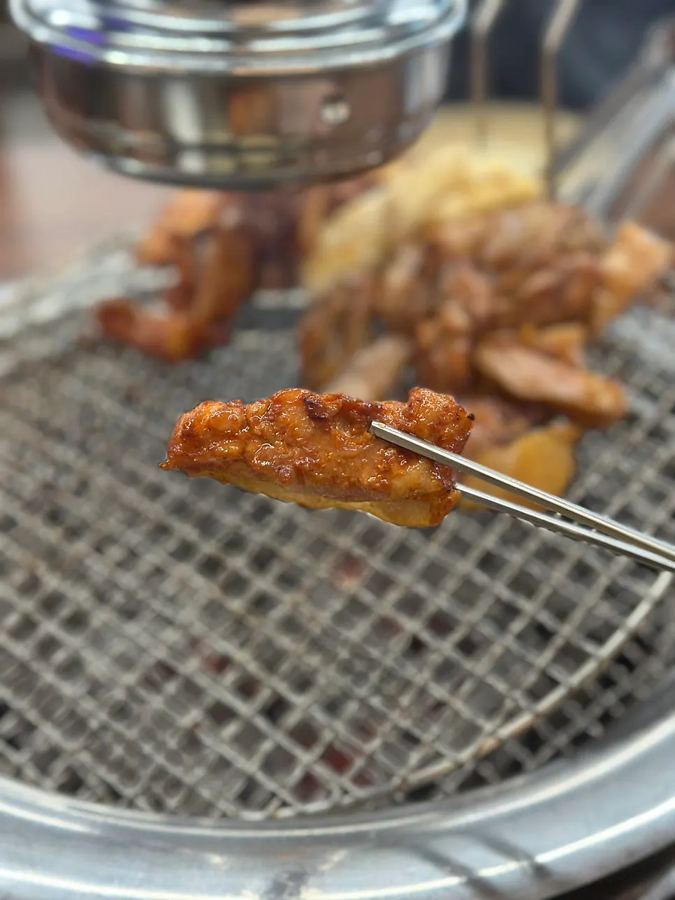 양배추와 곁들이는 닭갈비