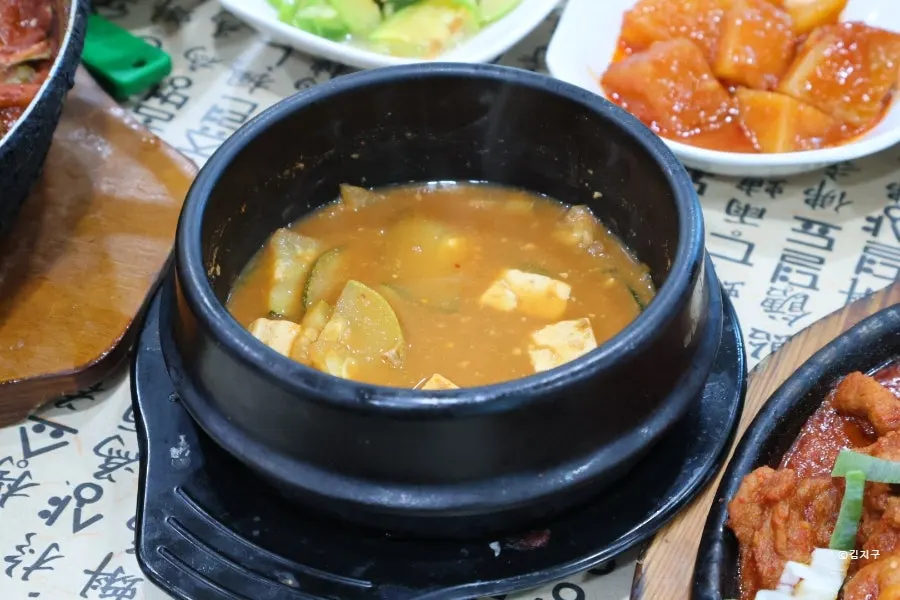 도톰한 갈치조림과 무
