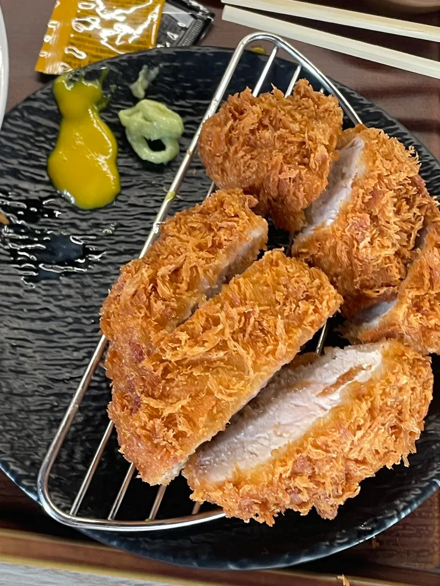 주문한 차슈라멘 세트 메뉴