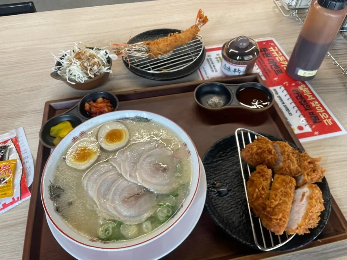실하고 바삭한 왕새우튀김