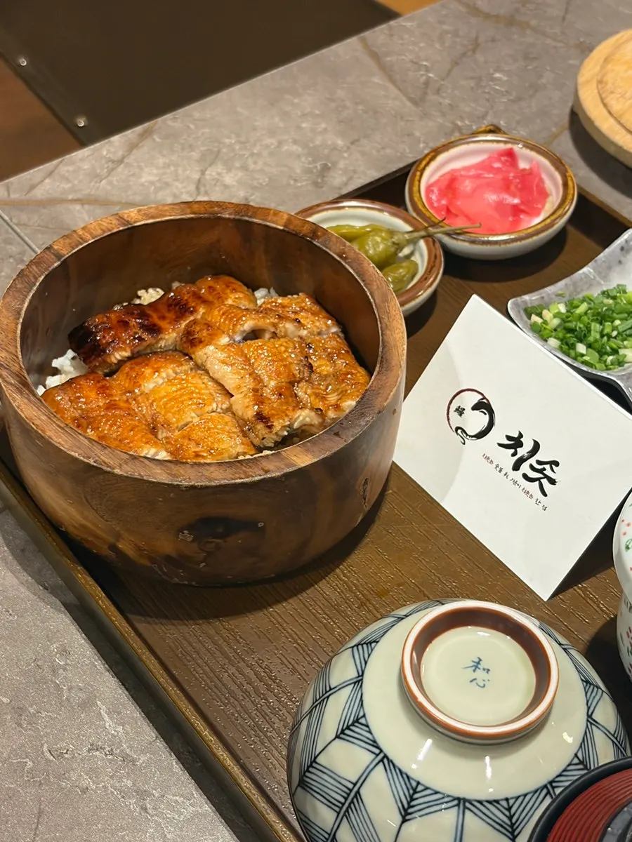 Seafood roe stew ordered alongside the meal