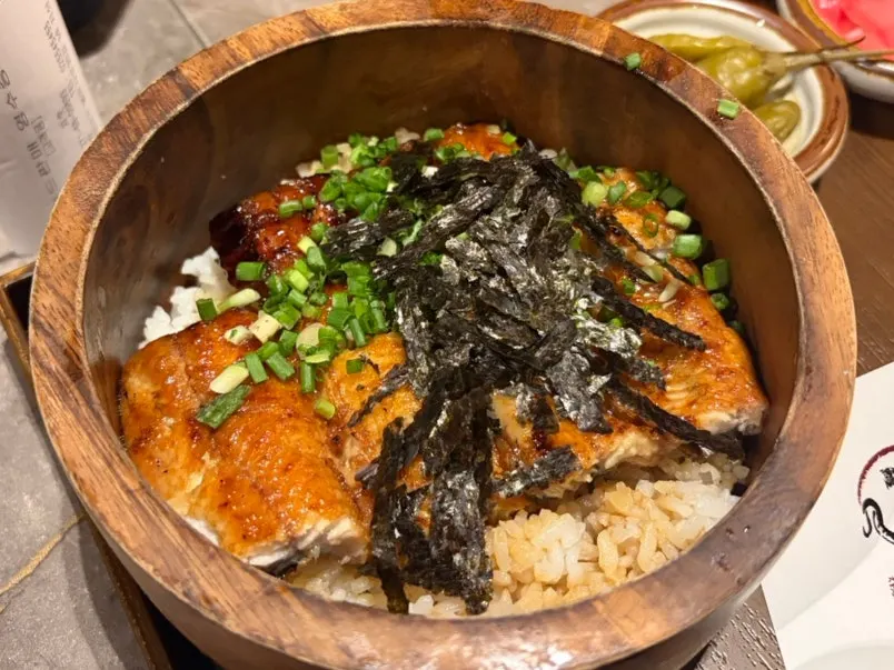 Miso soup and chawanmushi side dishes