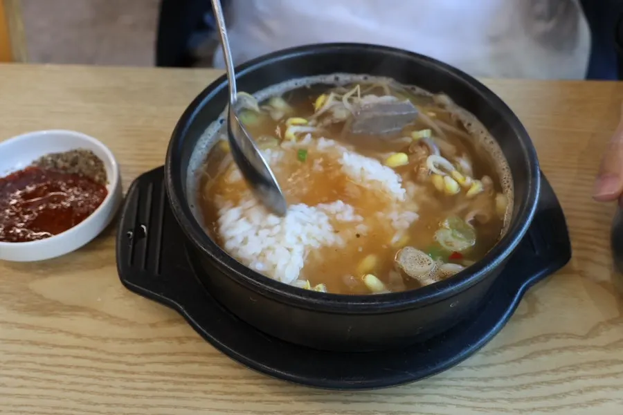 역삼역 점심 국밥 맑은 국물 창평시장국밥 보통, 남도창평국밥