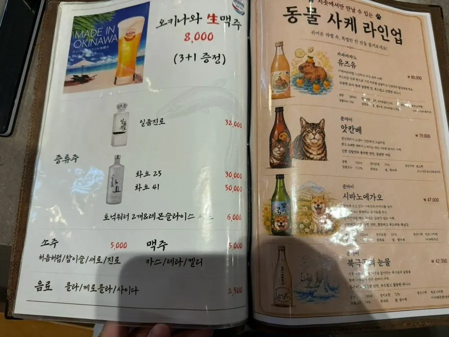 Chisot aged superior salmon sashimi menu