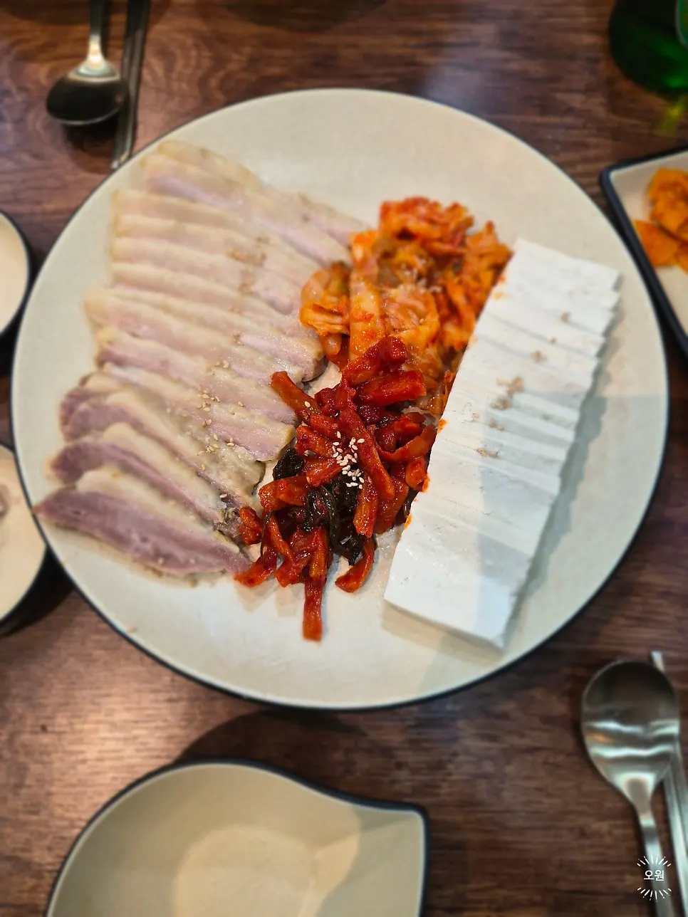 Gangwon-do-style jang kalguksu menu