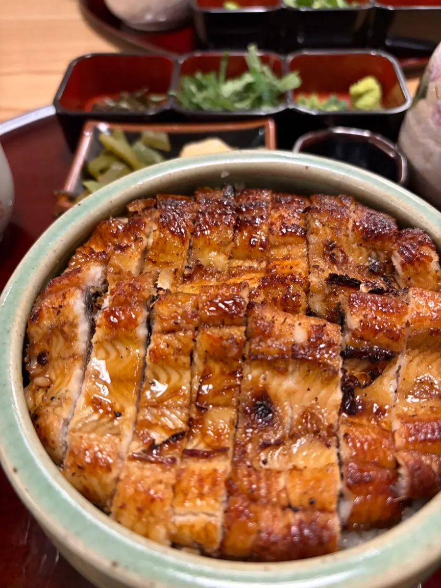 The order for eating hitsumabushi