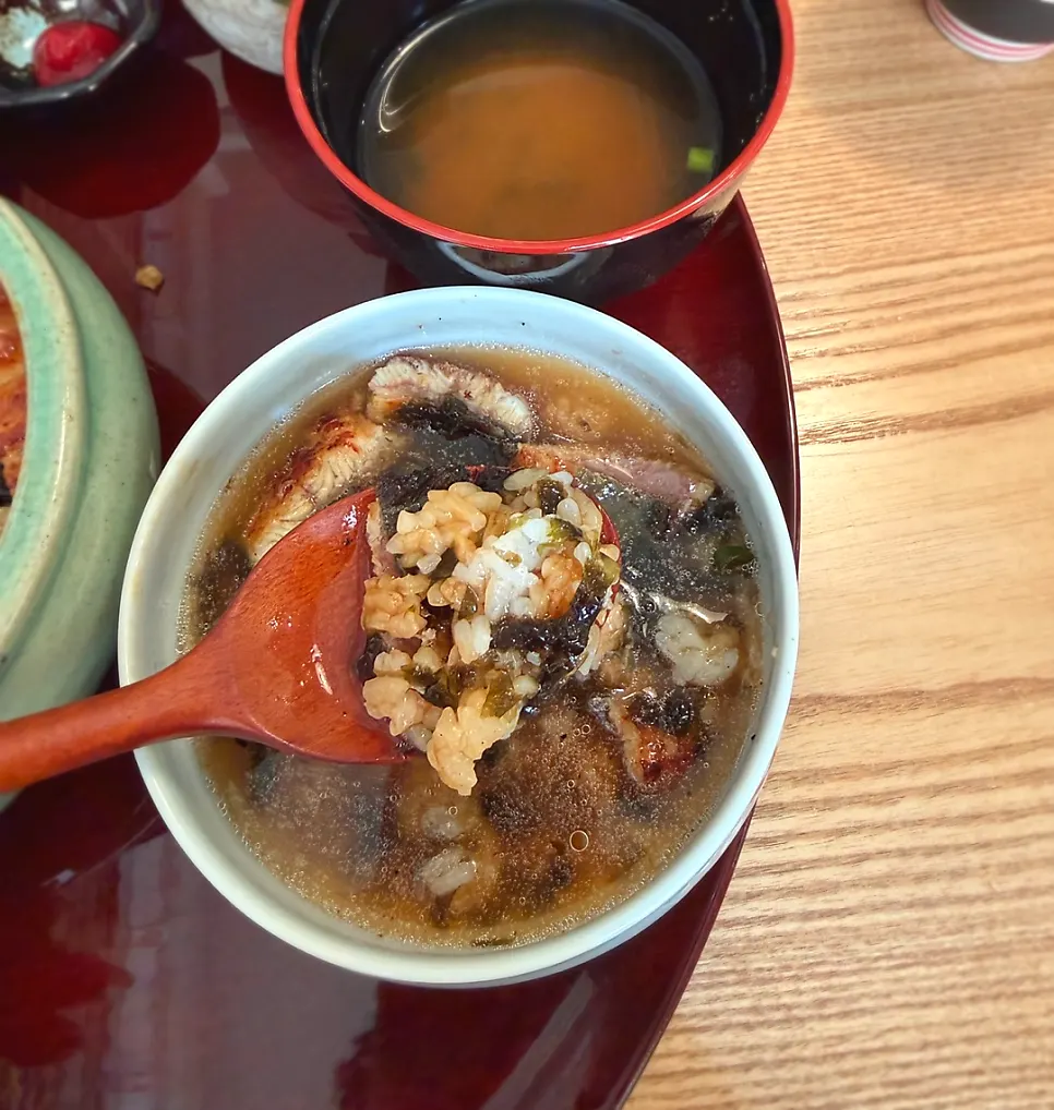 Hitsumabushi eaten as ochazuke