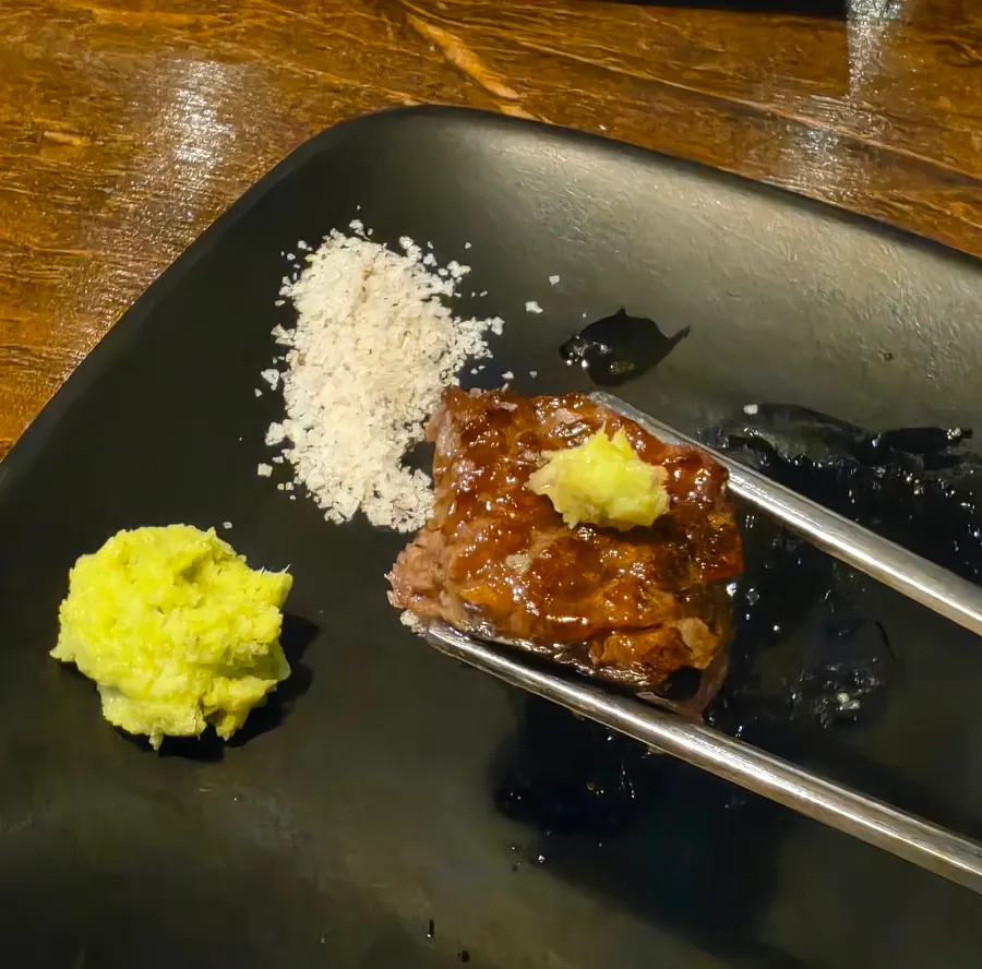 부드러운 LA갈비 진갈비 한 점