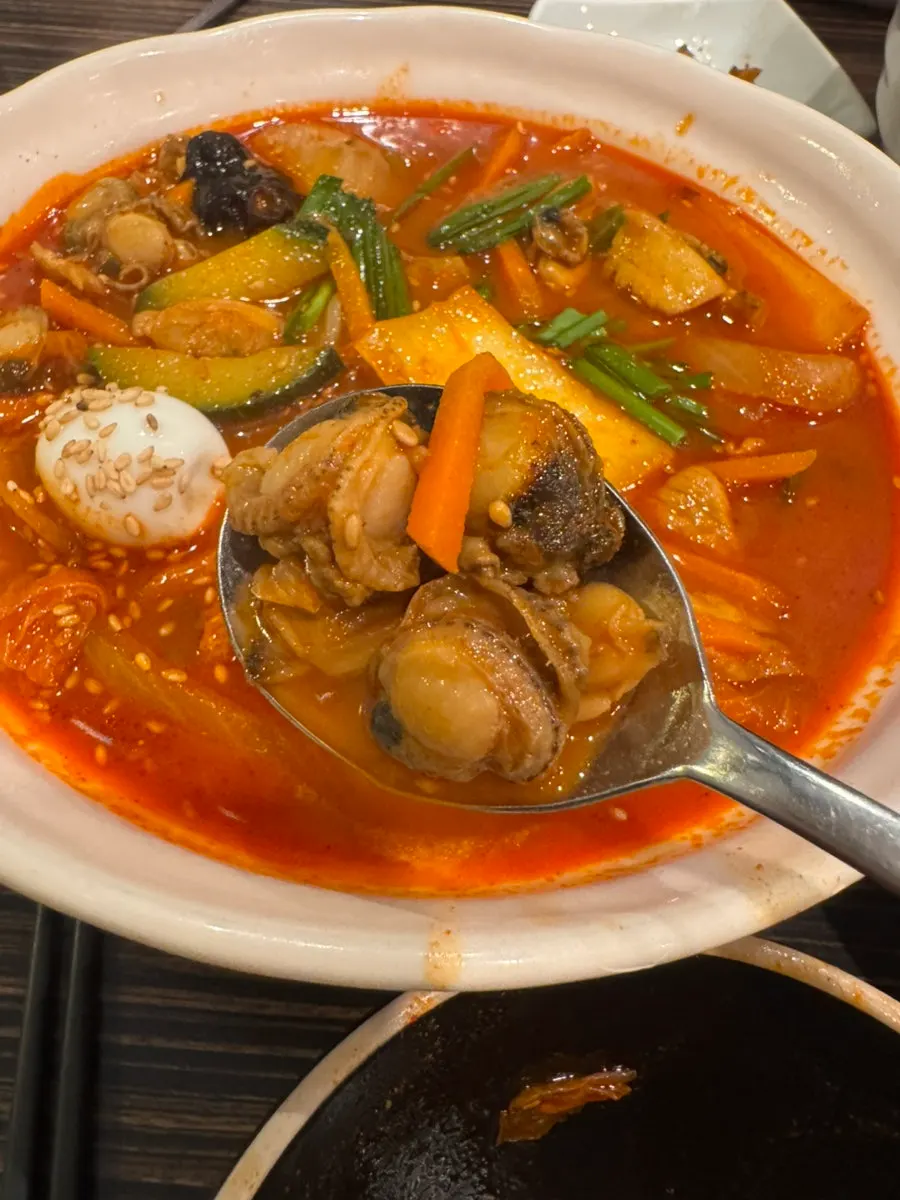 Rich and refreshing jjamppong broth