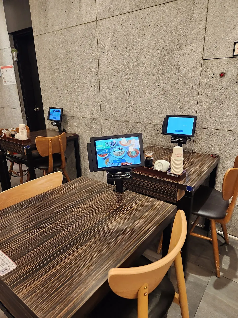 Spacious restaurant interior