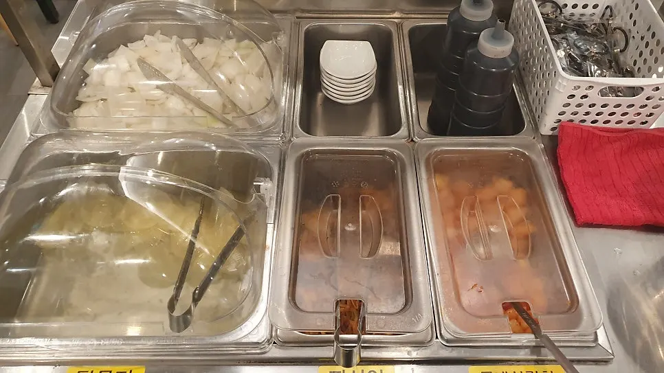 중식당 짜장면 메뉴 사진