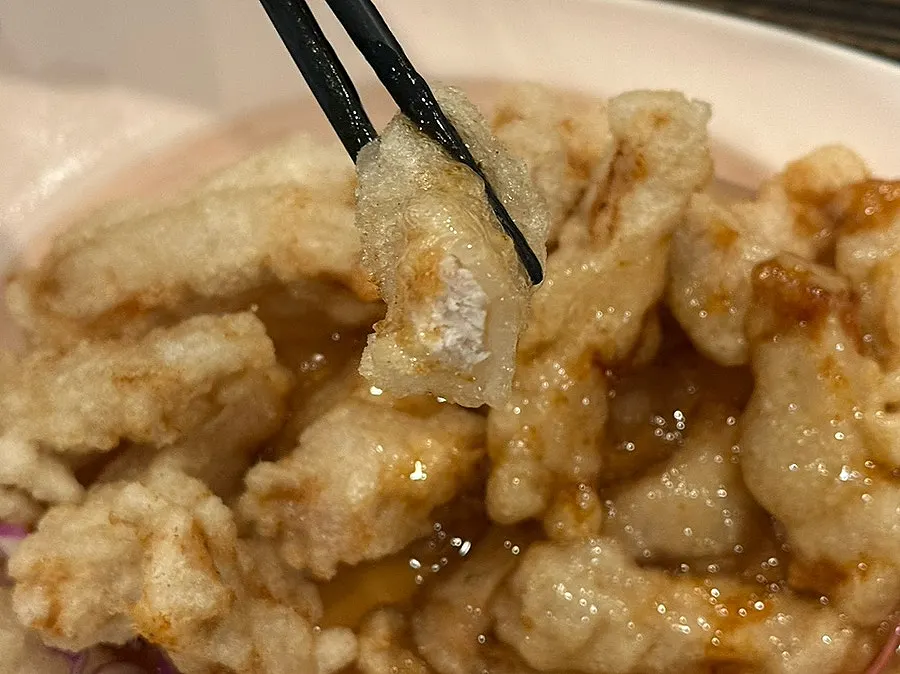 Small sweet and sour pork at Jjamppong Jijon Yeoksam Branch