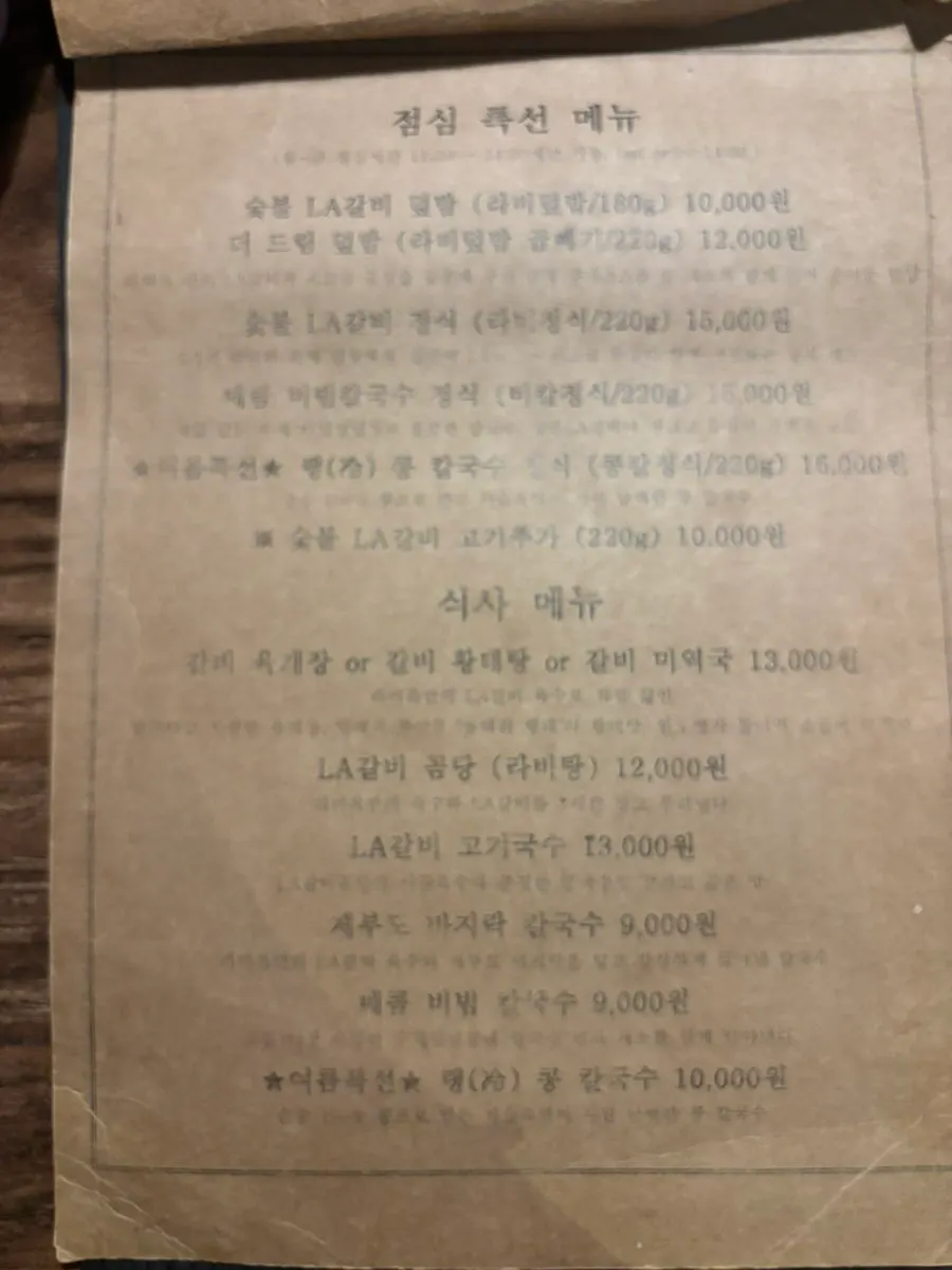 Raviok menu and price list