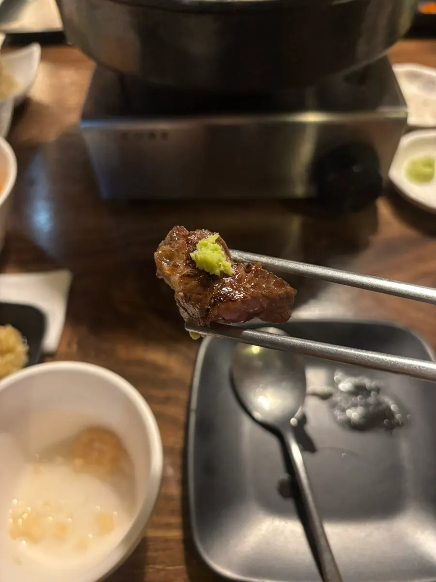 Galbi barbecue ordered by five people
