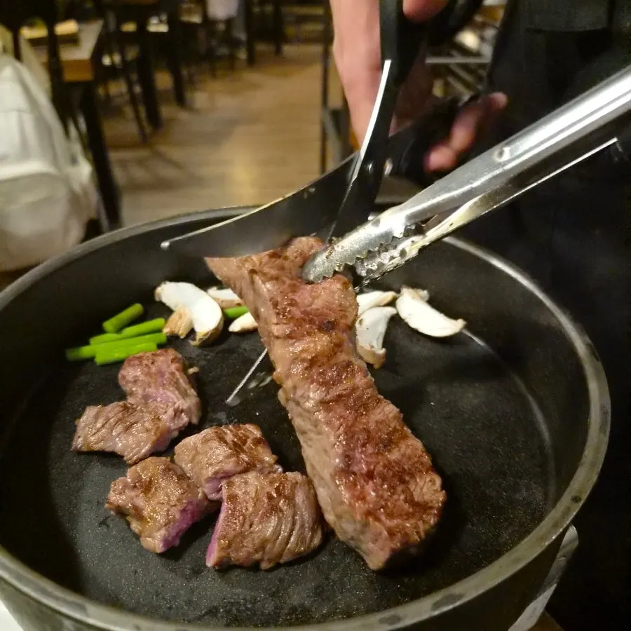 Snowflake Jin Galbi grilled ribs