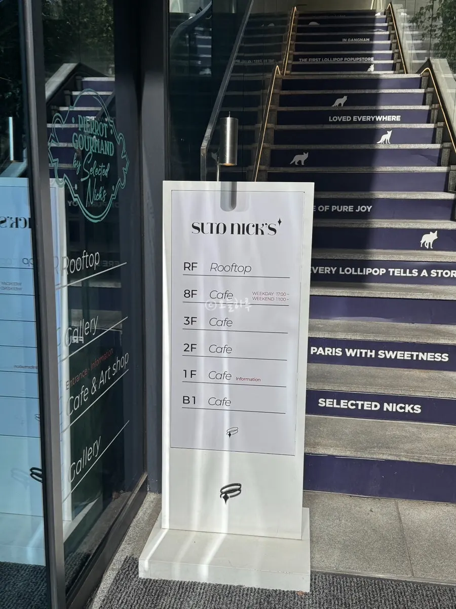 Multi-floor café spaces at Selected Nicks