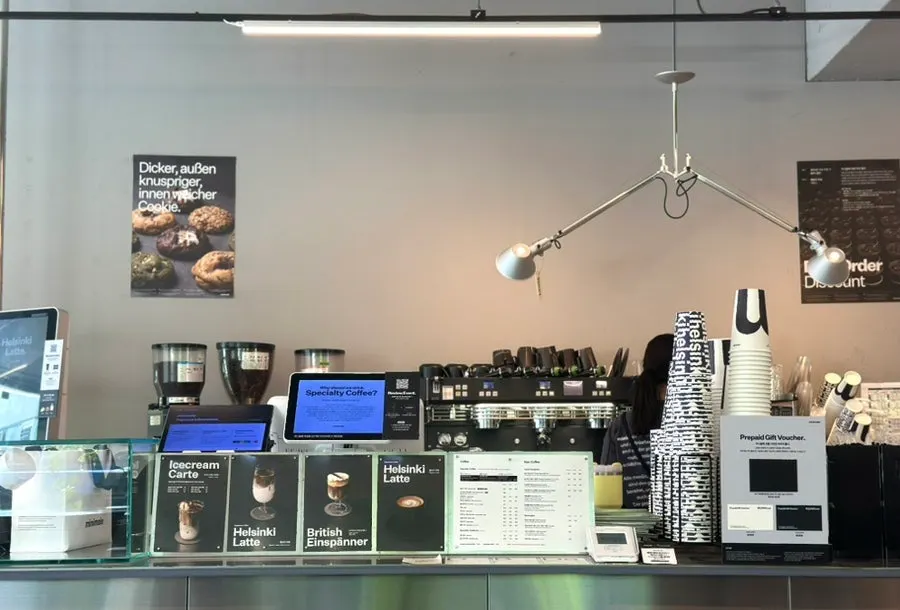 Café menu information