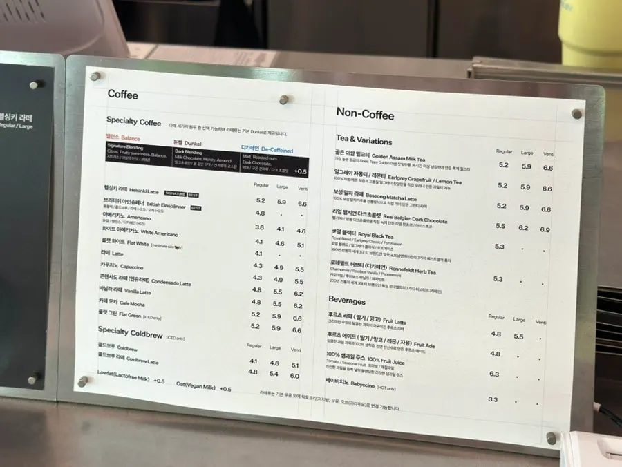 Coffee-bean selection guide