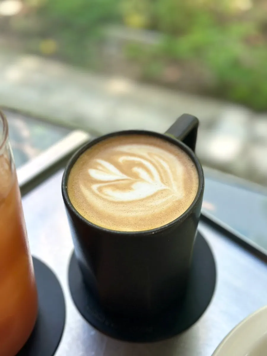 Helsinki Latte by the window