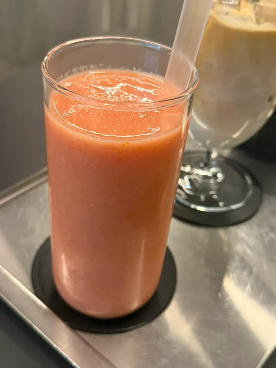 Tomato juice made to order