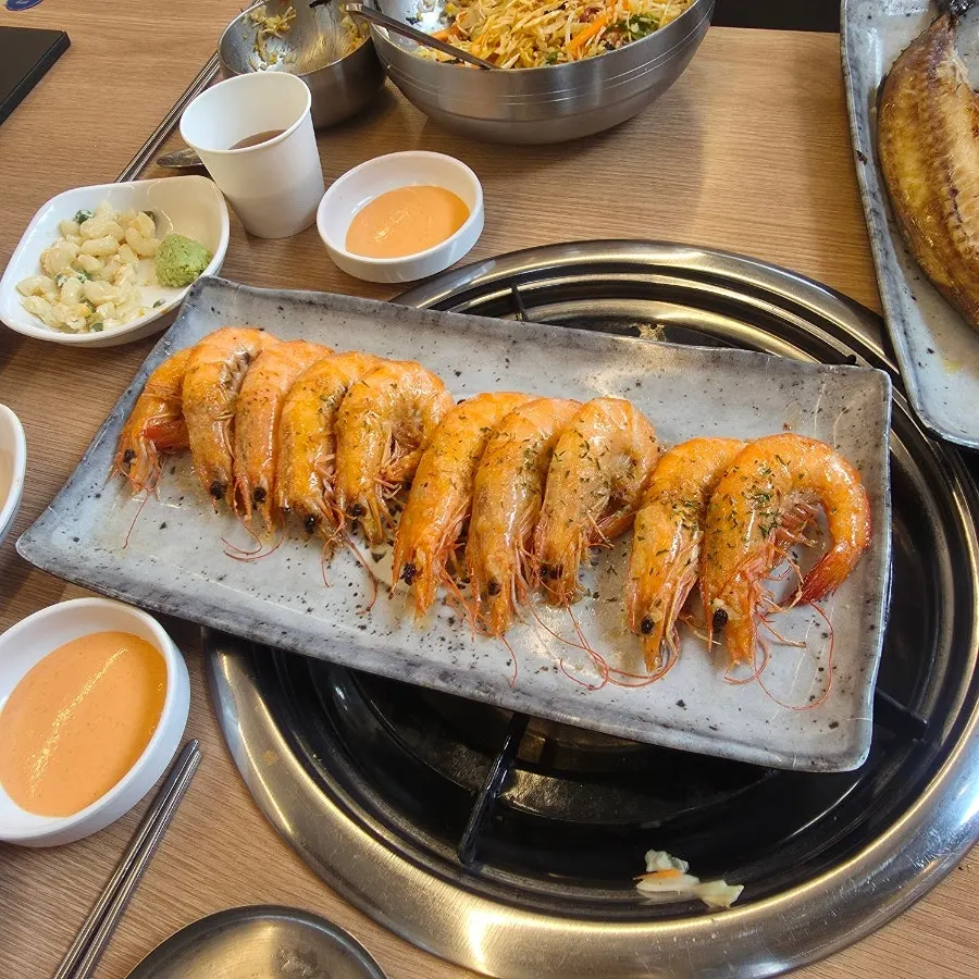 Seafood dishes ideal for sharing as a family