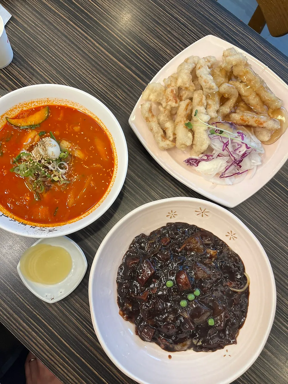 찹쌀탕수육 한 접시