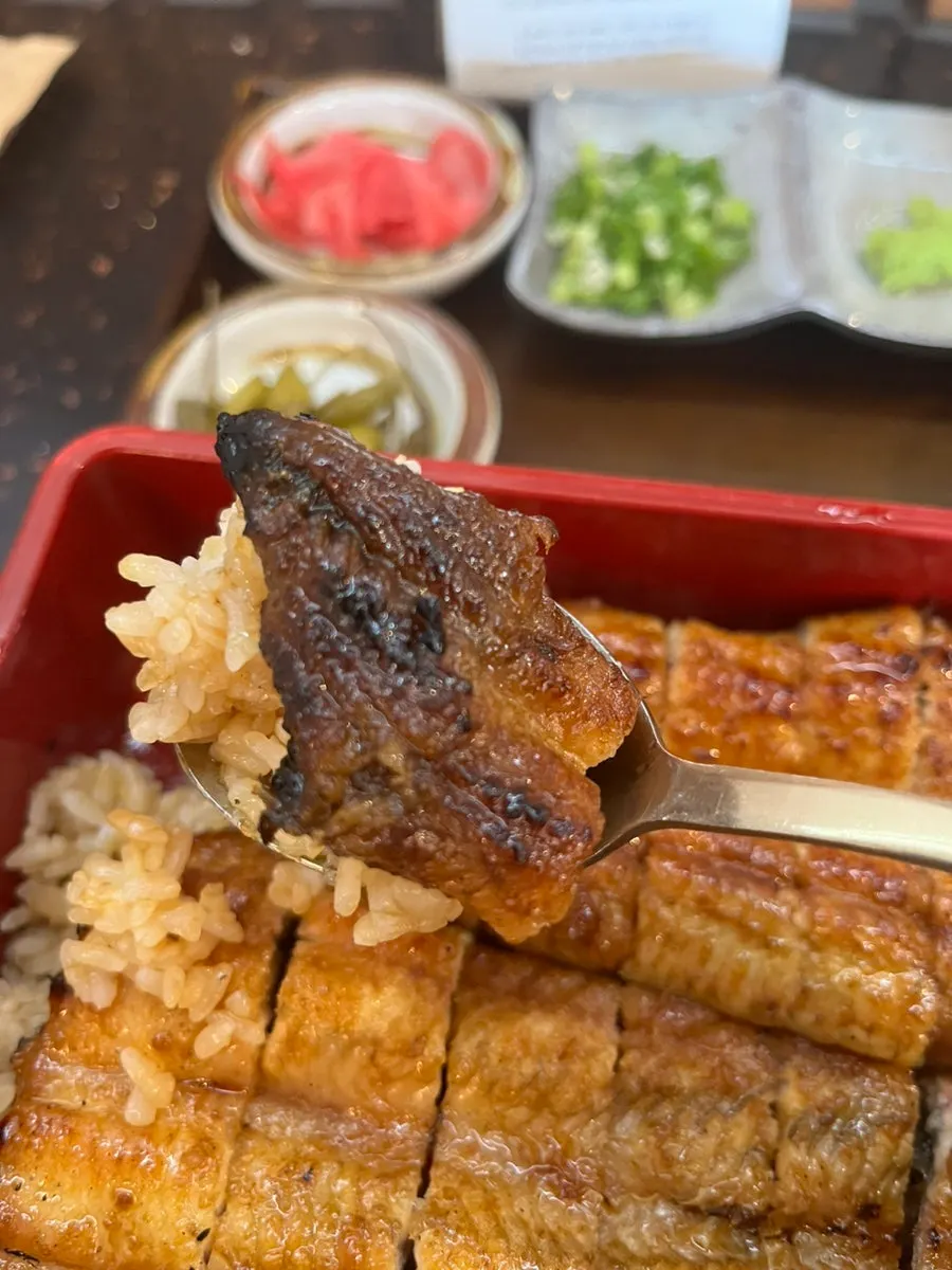 Hitsumabushi table setting