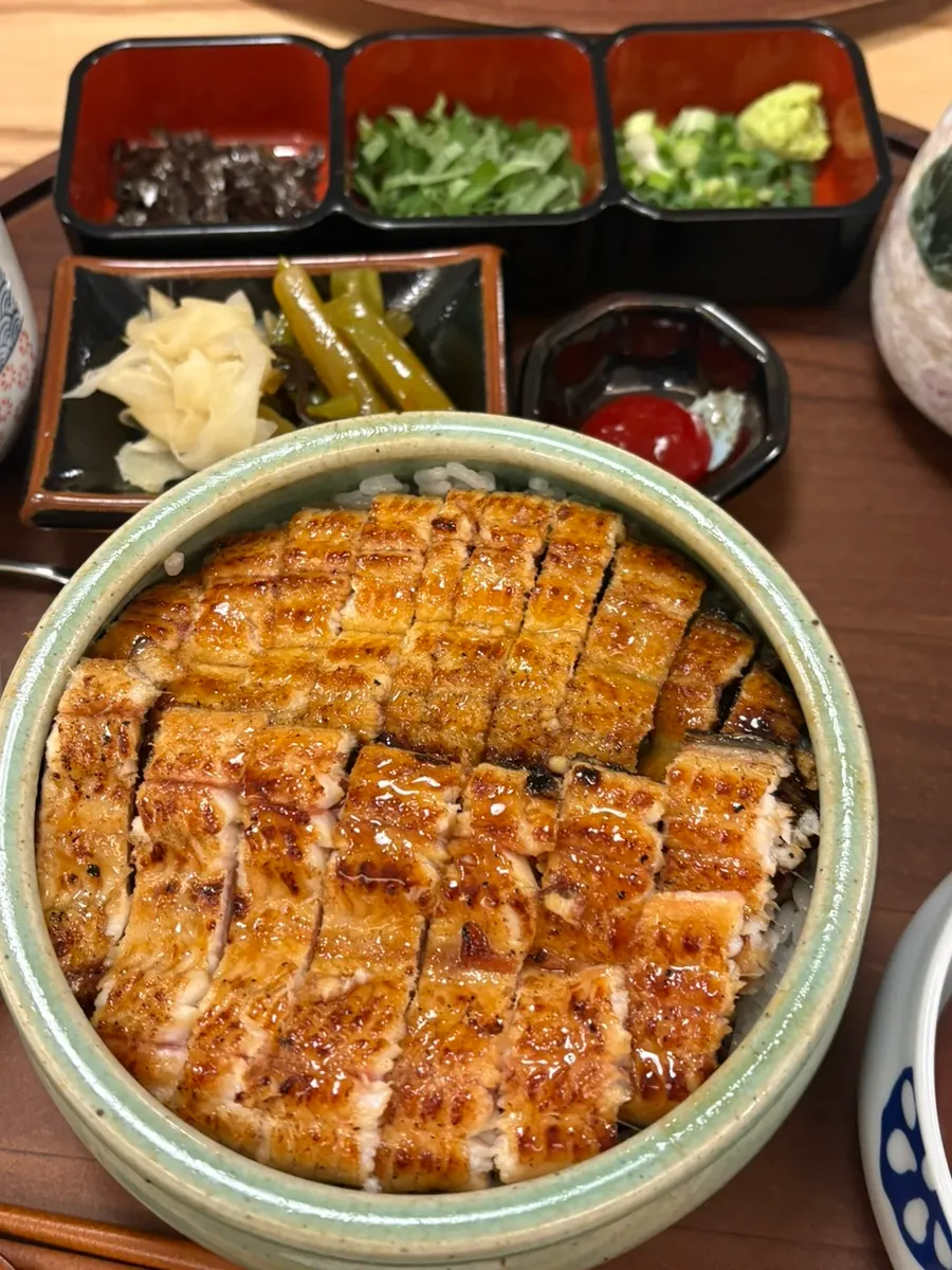 Eel rice bowl with tare sauce