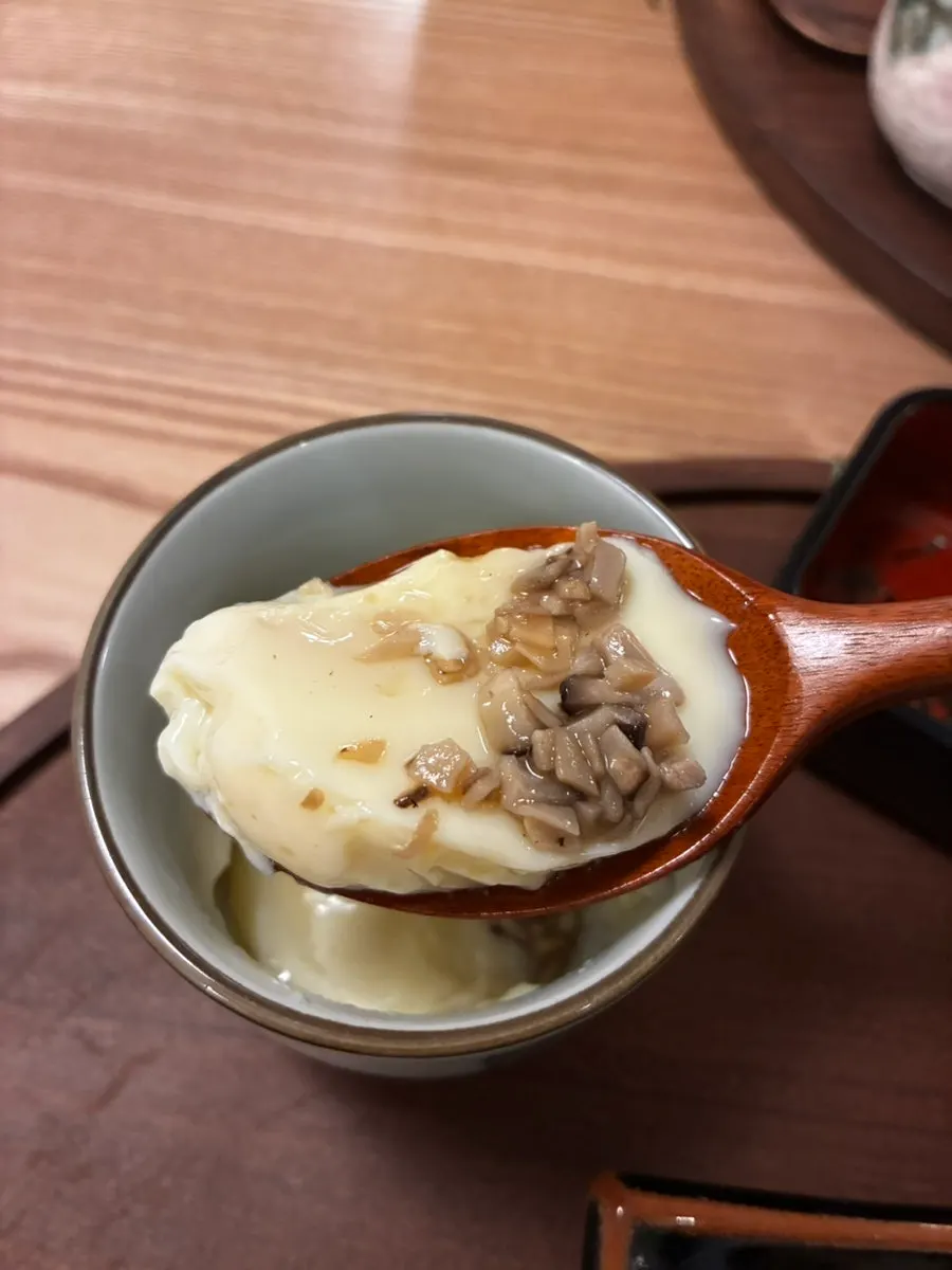 Finishing a meal at Unagiwa