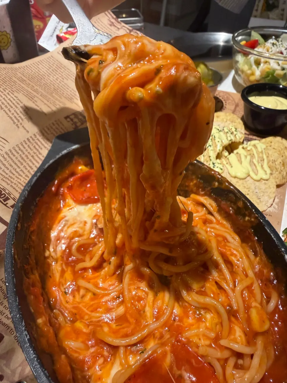 사이드 스파게티