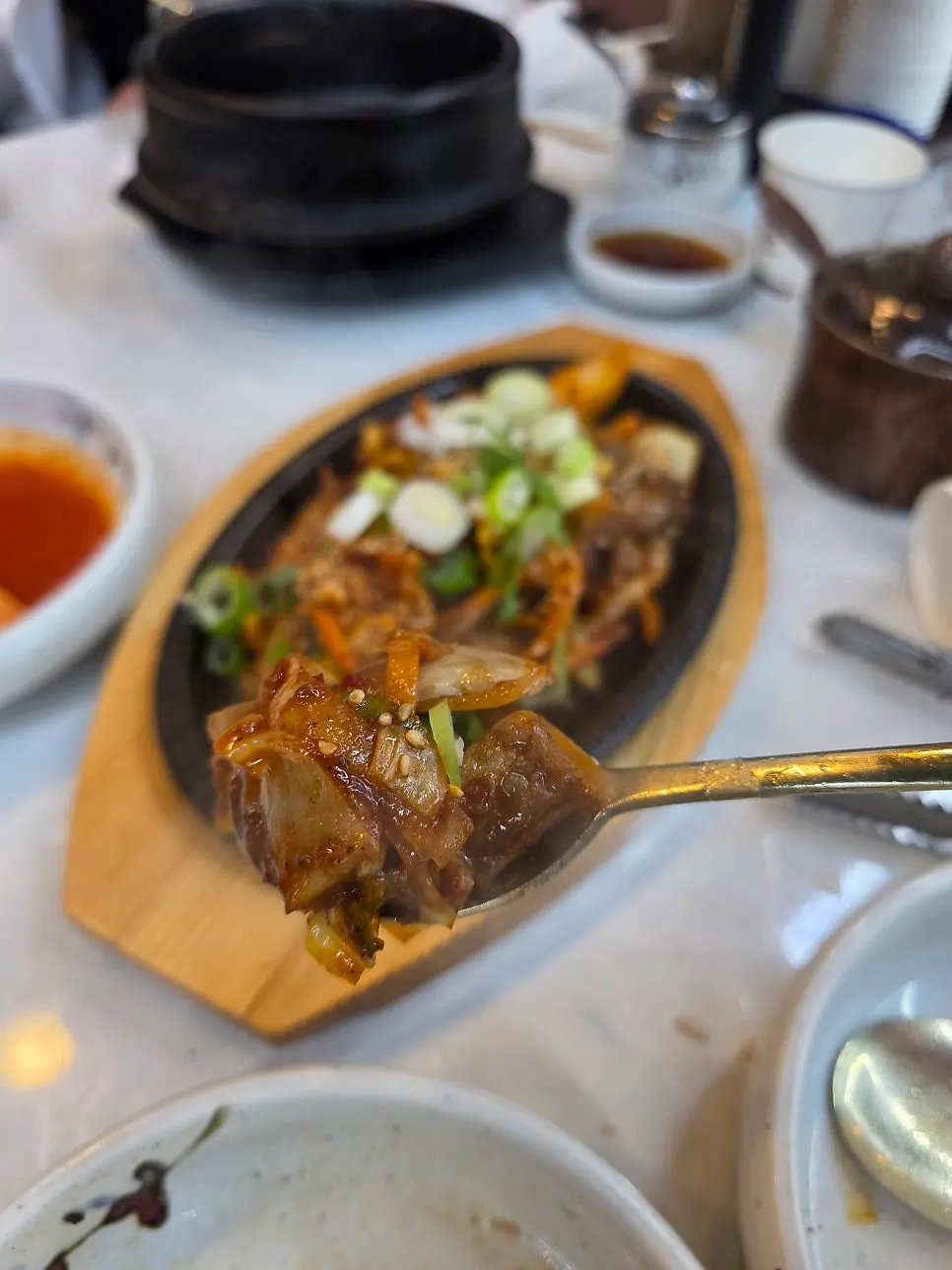 영수증 리뷰 서비스로 나온 맛보기 내장 볶음