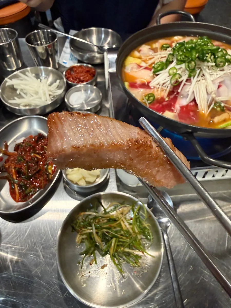 Pork jowl with a great chew