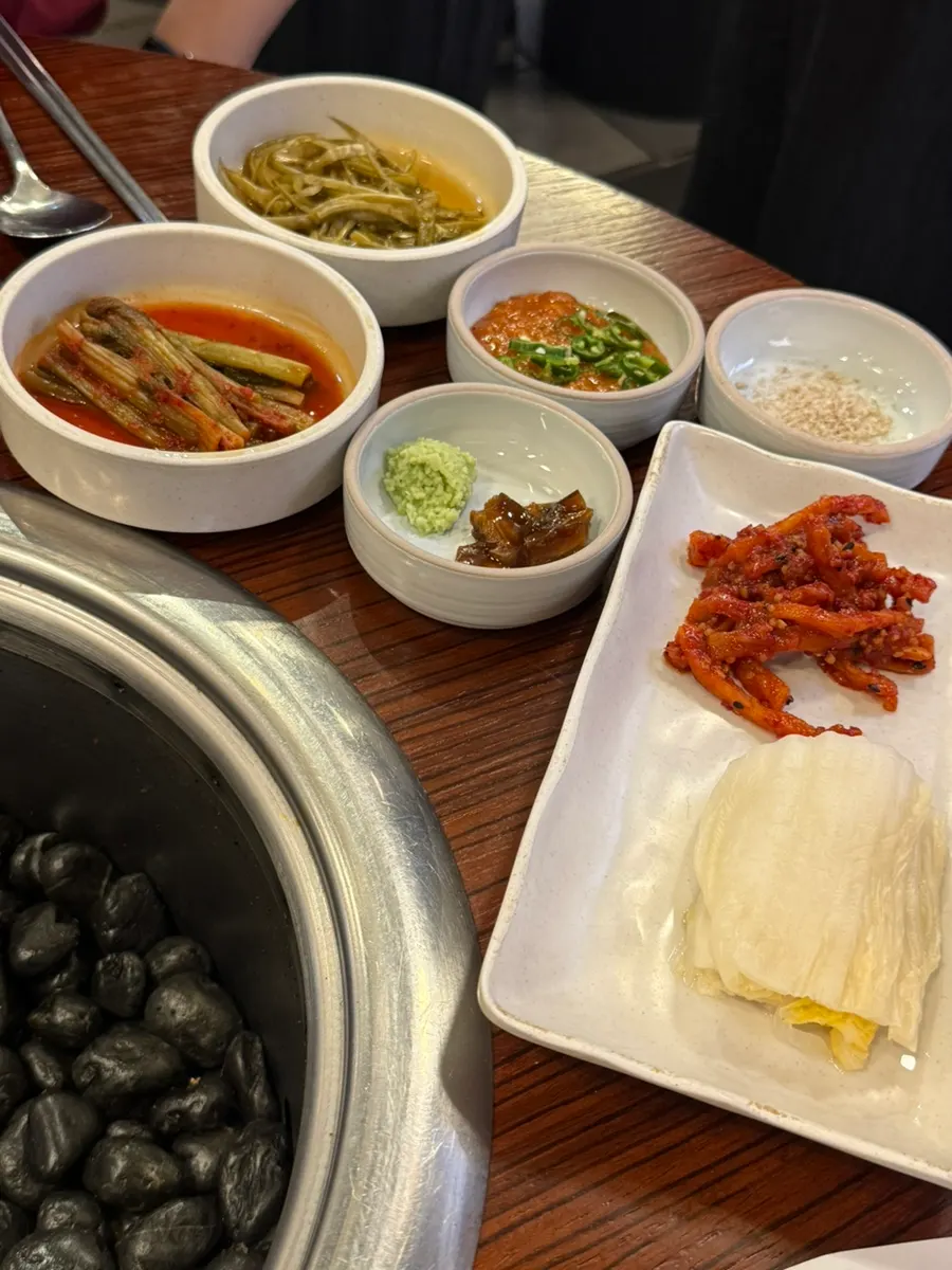 동래정 고기 메뉴와 곁들임 메뉴