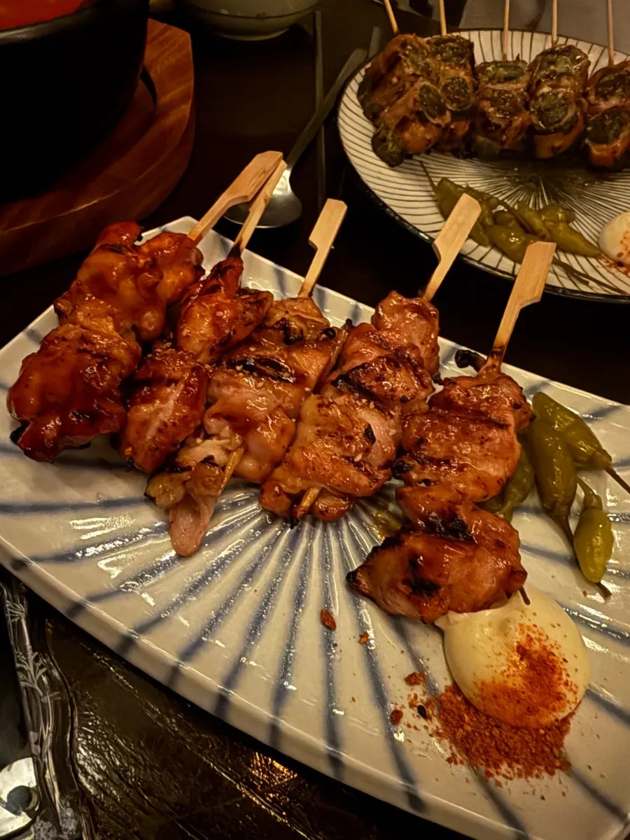 불향 입힌 나니별관 닭꼬치