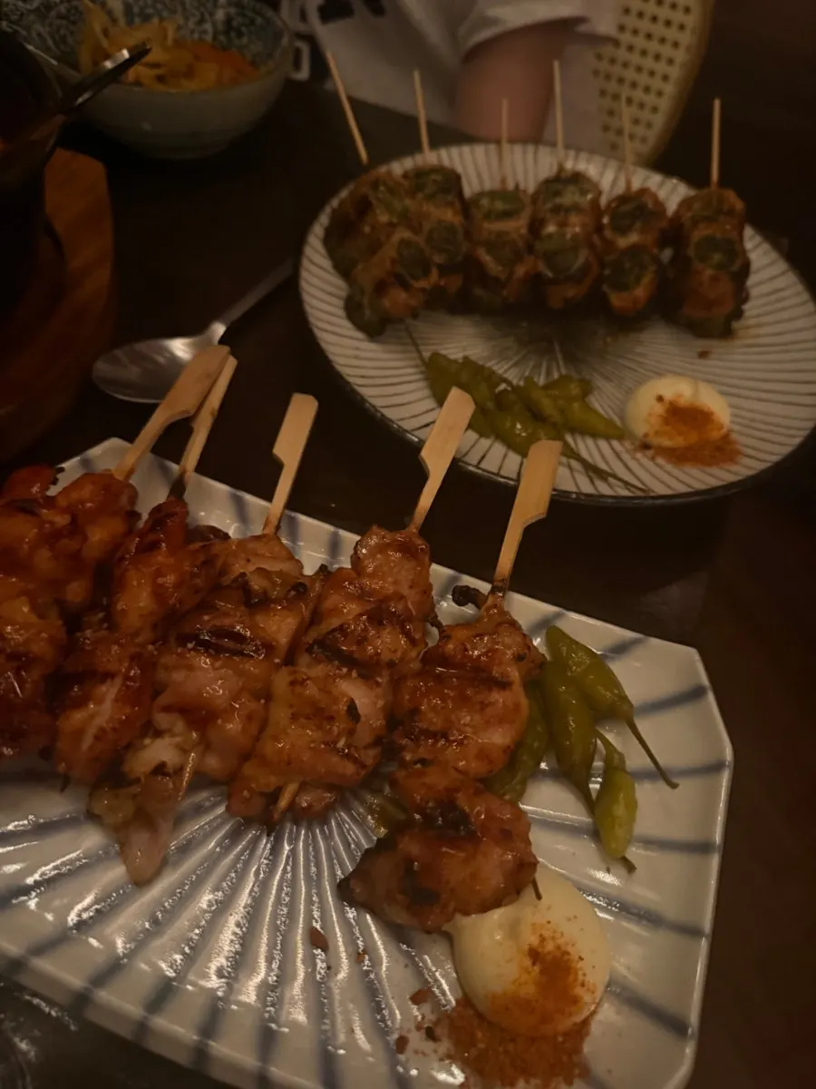 나니별관 삼겹쪽파꼬치