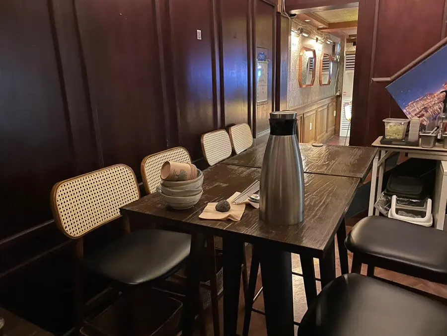 Spacious interior and seating layout