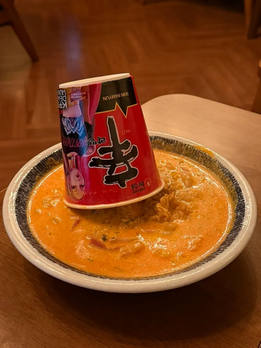 신라면리조또 한 그릇