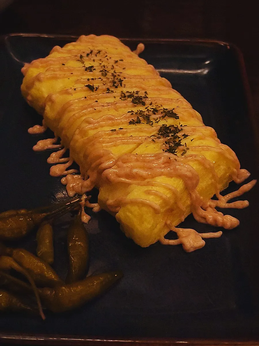 두툼하게 나온 명란계란말이